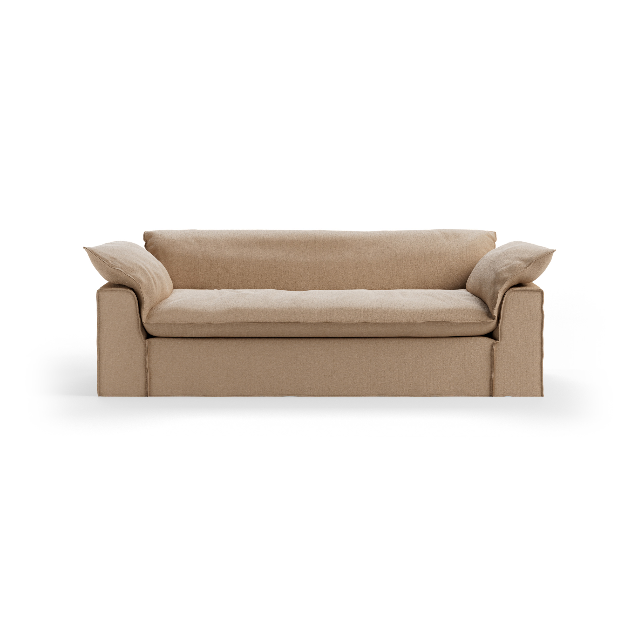 Nomad couch cover: 244cm, knotted, sand - Image 2
