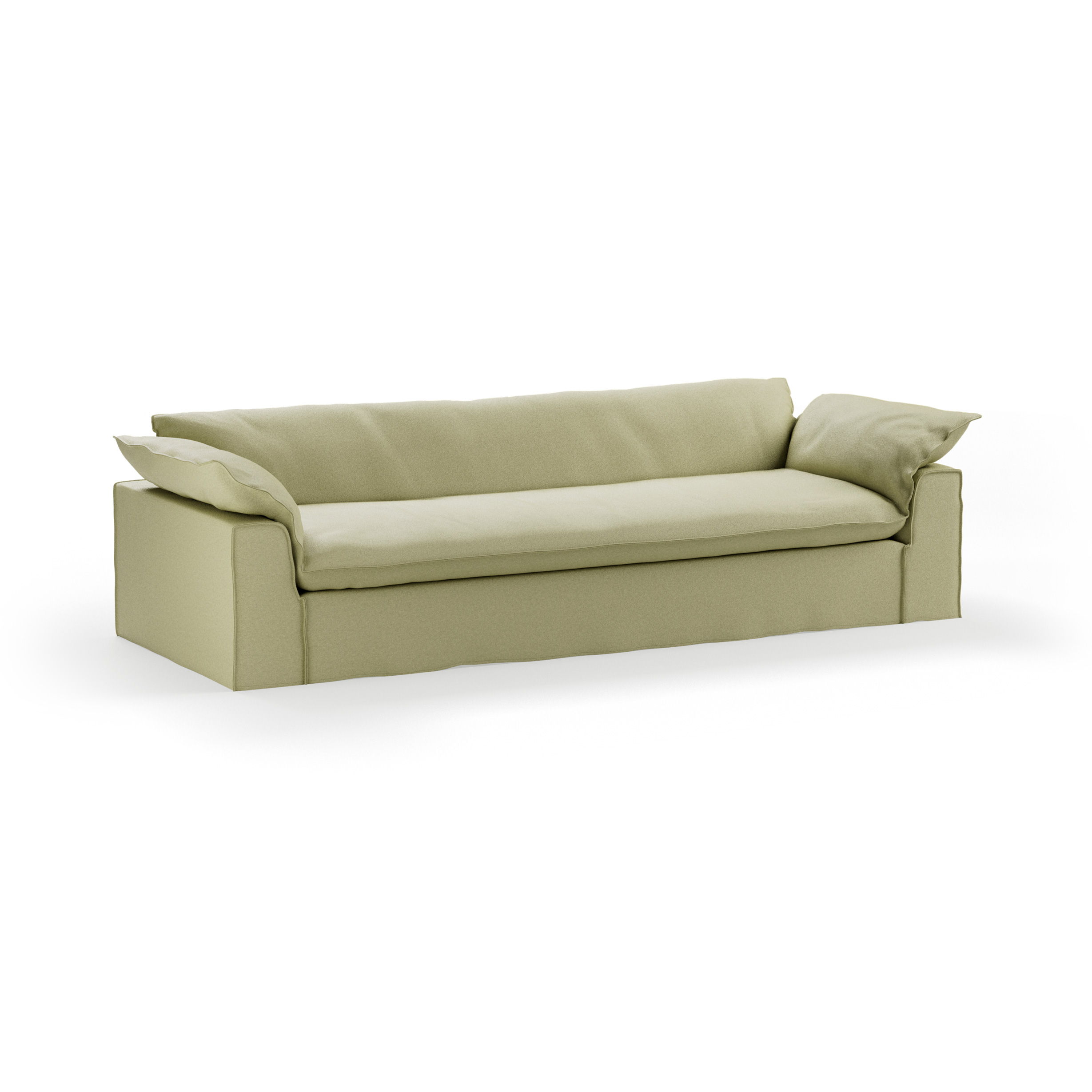 Nomad couch cover: 305cm, deco, sage - Image 3