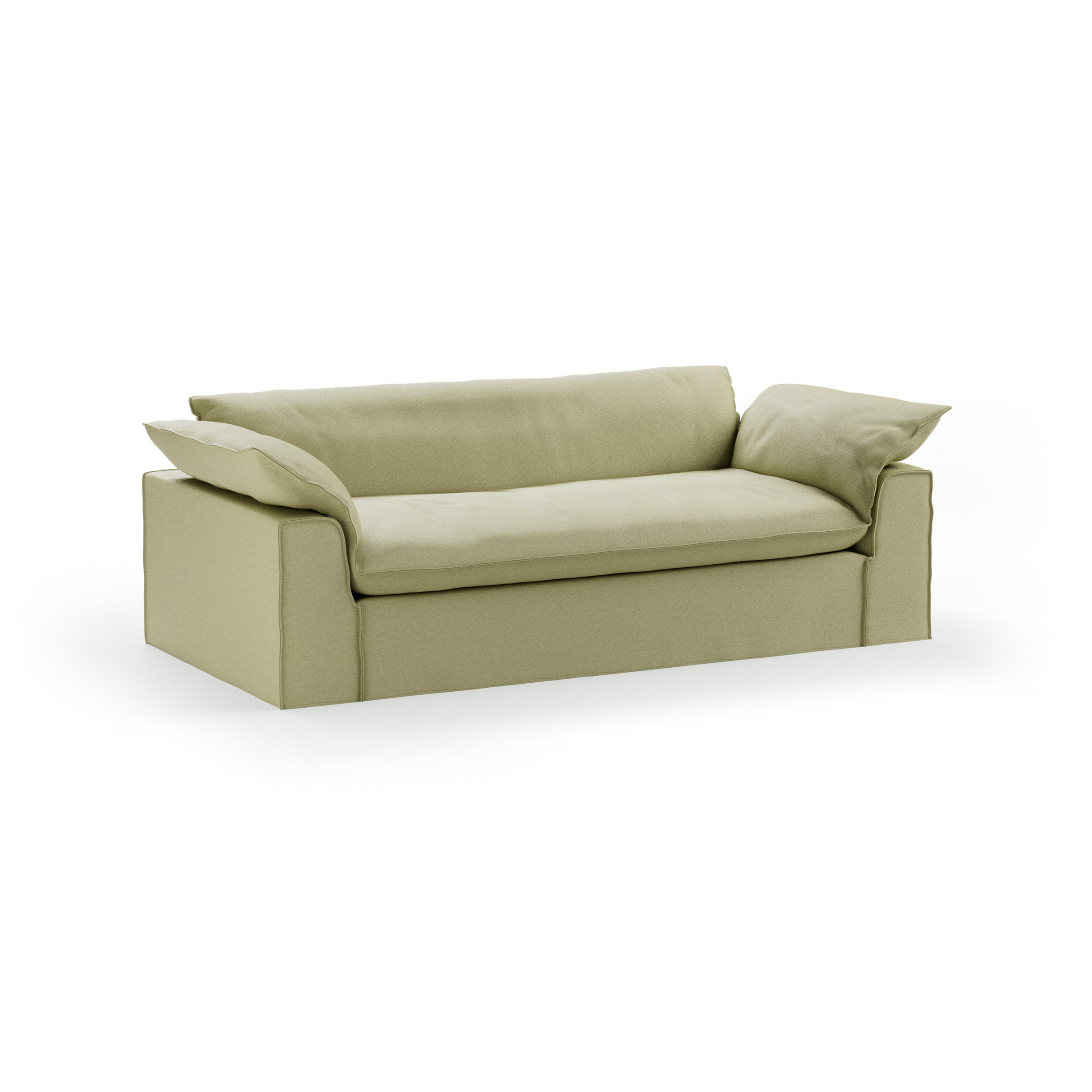 Nomad couch cover: 244cm, deco, sage - Image 3