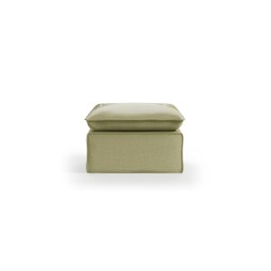 Alternative view of Nomad couch cover: hocker, deco, sage