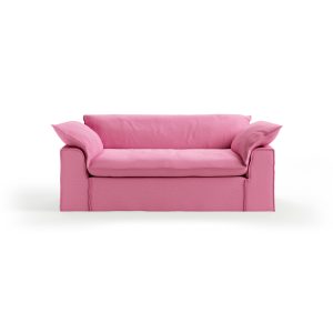 Alternative view of Nomad couch cover: 204cm, cotton, candy