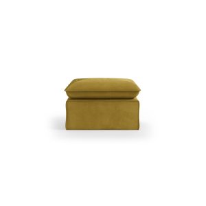 Alternative view of Nomad couch cover: hocker, royal velvet, thai curry