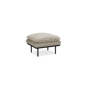 Alternative view of Retro sofa: hocker, pure, ivory