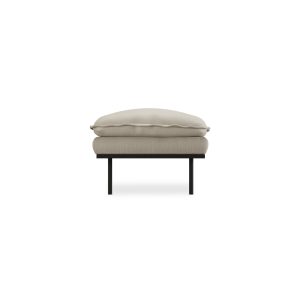 Retro sofa: hocker, pure, ivory