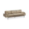 Retro sofa: 4-seats, pure, earth - Image 2