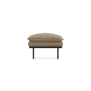 Retro sofa: hocker, pure, earth