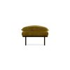 Retro sofa: hocker, royal velvet, olive