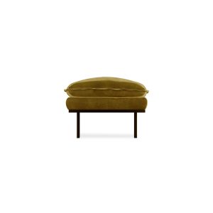 Retro sofa: hocker, royal velvet, olive