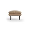 Retro sofa: hocker, knotted, sand