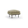 Retro sofa: hocker, knotted, sage - Image 2