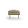 Retro sofa: hocker, knotted, sage