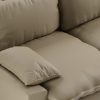 Retro sofa: 3-seats, deco, pebble - Image 3