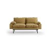 Retro sofa: 2-seats, cocoon, beige