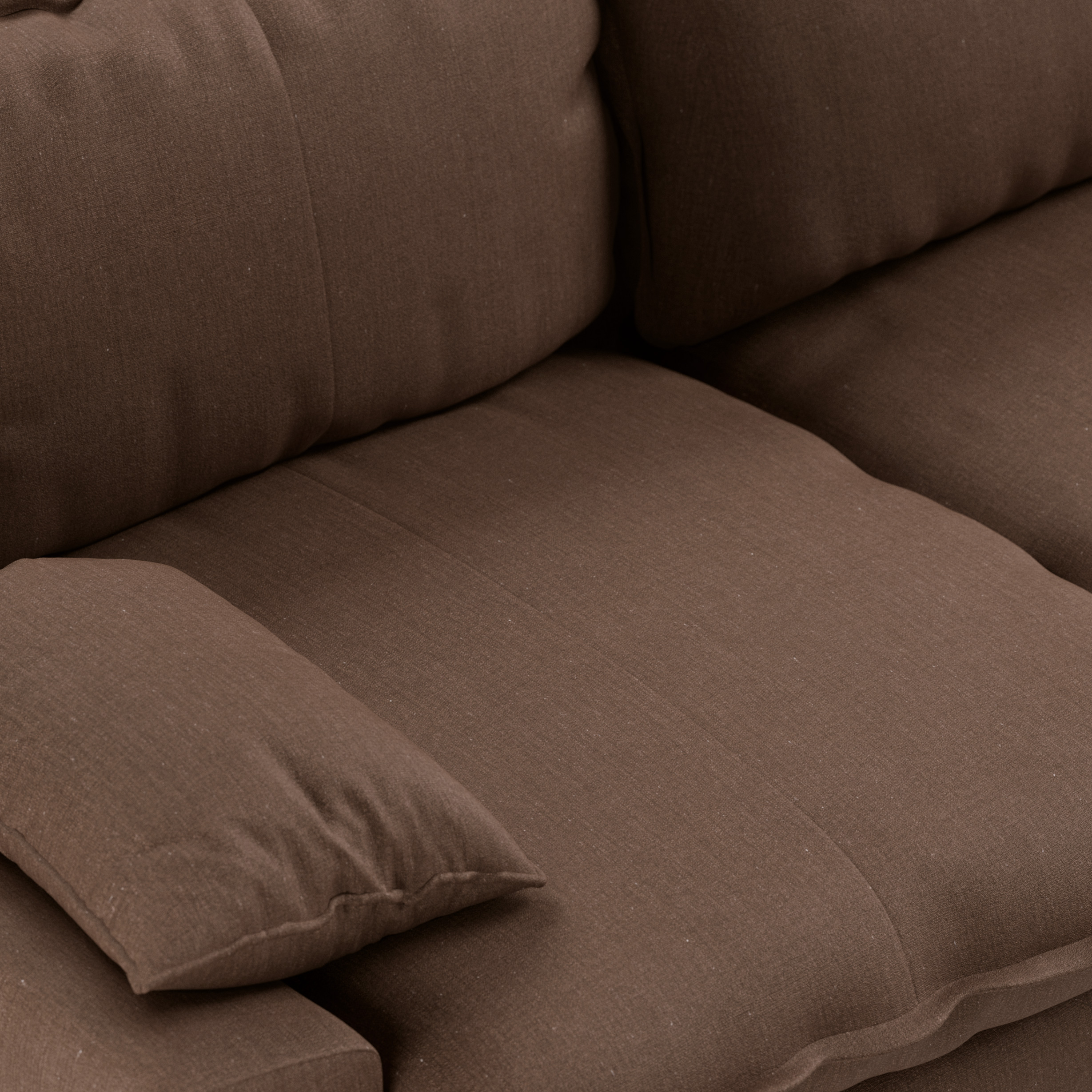 Retro sofa: 4-seats, whisper, quicksand - Image 3