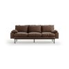 Retro sofa: 3-seats, whisper, quicksand