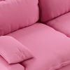 Retro sofa: 4-seats, cotton, candy - Image 3