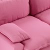 Retro sofa: 3-seats, cotton, candy - Image 3