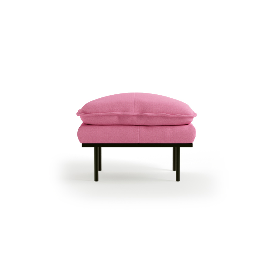 Retro sofa: hocker, cotton, candy