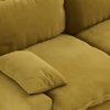 Retro sofa: 3-seats, royal velvet, thai curry - Image 3