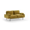 Retro sofa: 2-seats, royal velvet, thai curry - Image 2