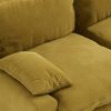 Retro sofa: 2-seats, royal velvet, thai curry - Image 3