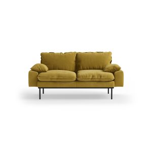 Retro sofa: 2-seats, royal velvet, thai curry