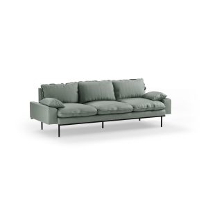 Alternative view of Retro sofa: 4-seats, dallas, breeze
