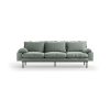 Retro sofa: 4-seats, dallas, breeze