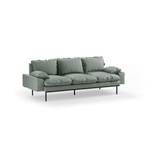 Alternative view of Retro sofa: 3-seats, dallas, breeze