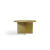 Dining table, olive, round 130cm