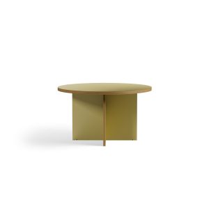 Dining table, olive, round 130cm