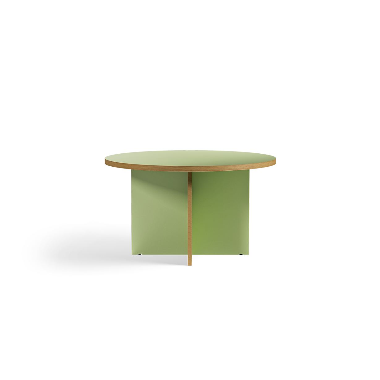 Dining table, pistachio, round 130cm