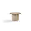 Dining table, cream, round 110cm - Image 2