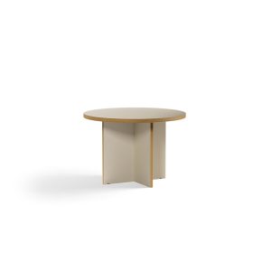 Alternative view of Dining table, cream, round 110cm