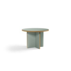 Alternative view of Dining table, pale green, round 110cm