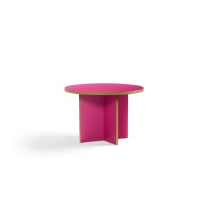 Alternative view of Dining table, raspberry, round 110cm