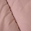 Puffy lobby bench, blush - Image 3