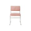 Endless dining chair: velvet, lychee pink - Image 2