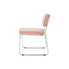 Endless dining chair: velvet, lychee pink - Image 3