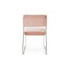 Endless dining chair: velvet, lychee pink - Image 5