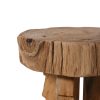 Carved wooden stool - Image 3