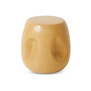 Alternative view of Currents ceramic side table sand