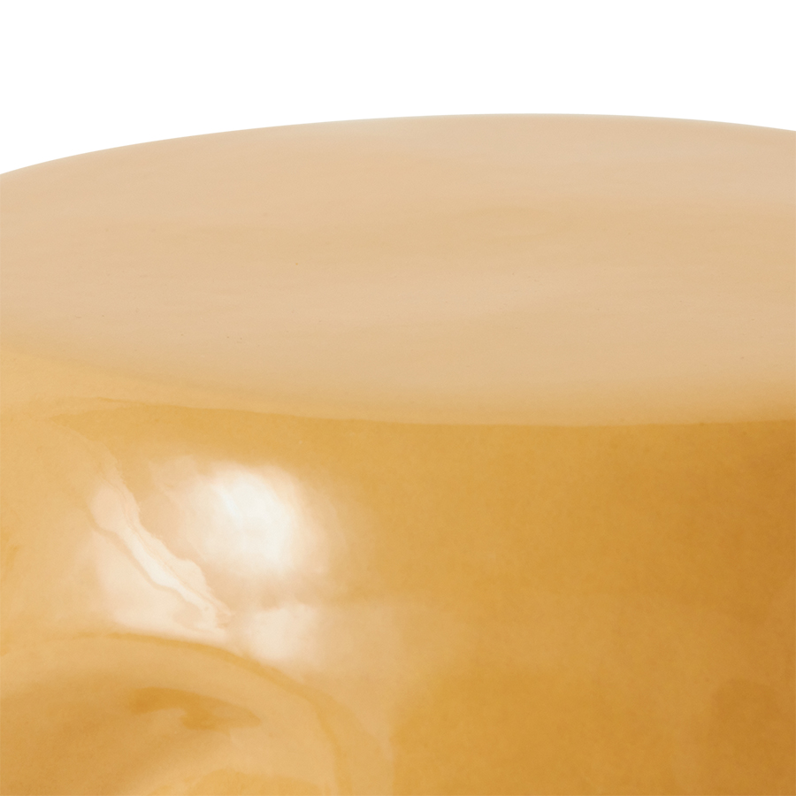 Currents ceramic side table sand - Image 3
