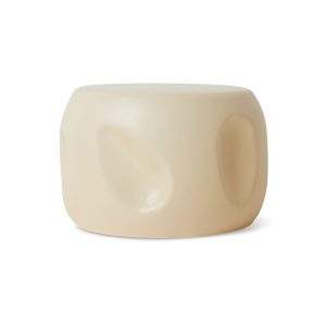 Currents ceramic side table shell