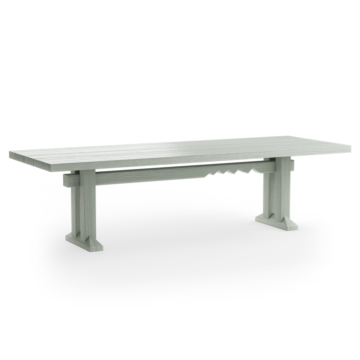 Forma dining table, rectangular 280cm, smoke - Image 2