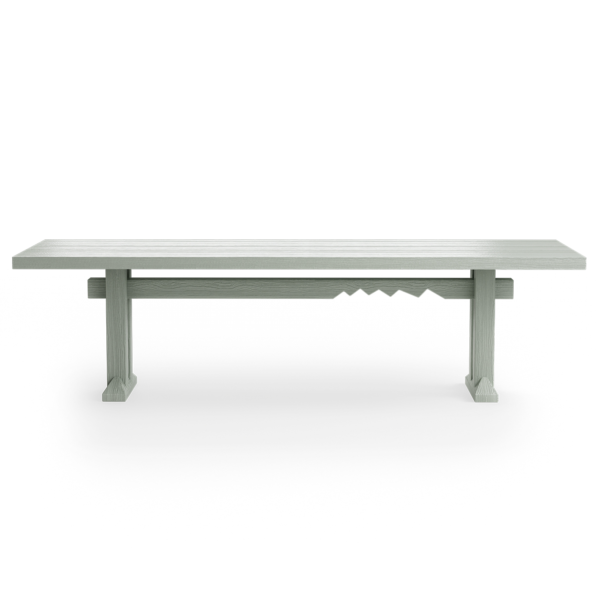 Forma dining table, rectangular 280cm, smoke