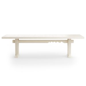 Forma dining table, rectangular 280cm, pearl