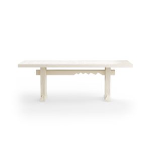 Forma dining table, rectangular 220cm, pearl