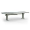 Forma dining table, rectangular 280cm, smoke high gloss - Image 2