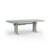 Forma dining table, rectangular 220cm, smoke high gloss - Image 2